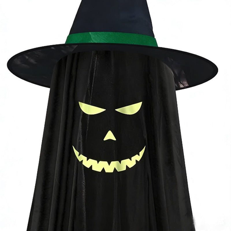 2-Pack 39" Glow-in-the-Dark Hanging Witch Ghosts