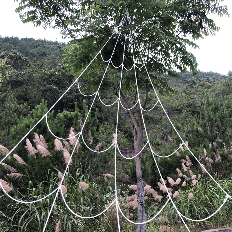 6.6FT Giant Black Halloween Spider