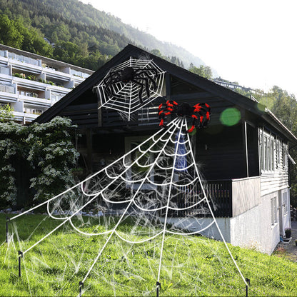 6.6FT Giant Black Halloween Spider