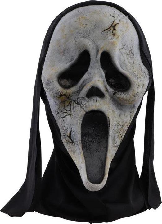 Horror Scream Mask with Hood