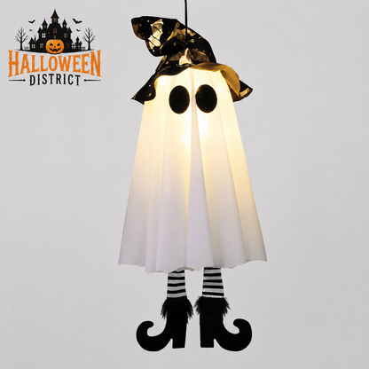 3-Pack Light-Up Hanging Witch Ghosts