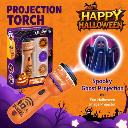 Halloween Projection Flashlight – 48 Spooky Images