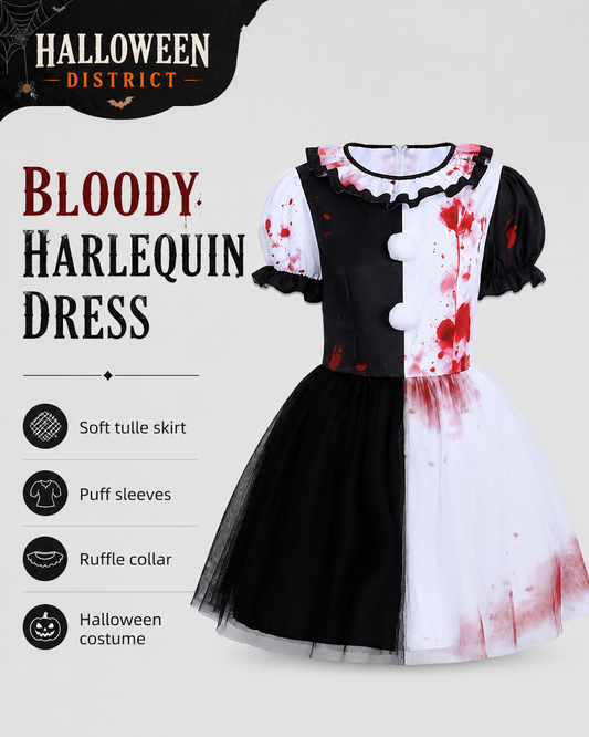 Bloody Harlequin Dress