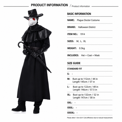 Haunted Nun & Plague Doctor Couple Bundle