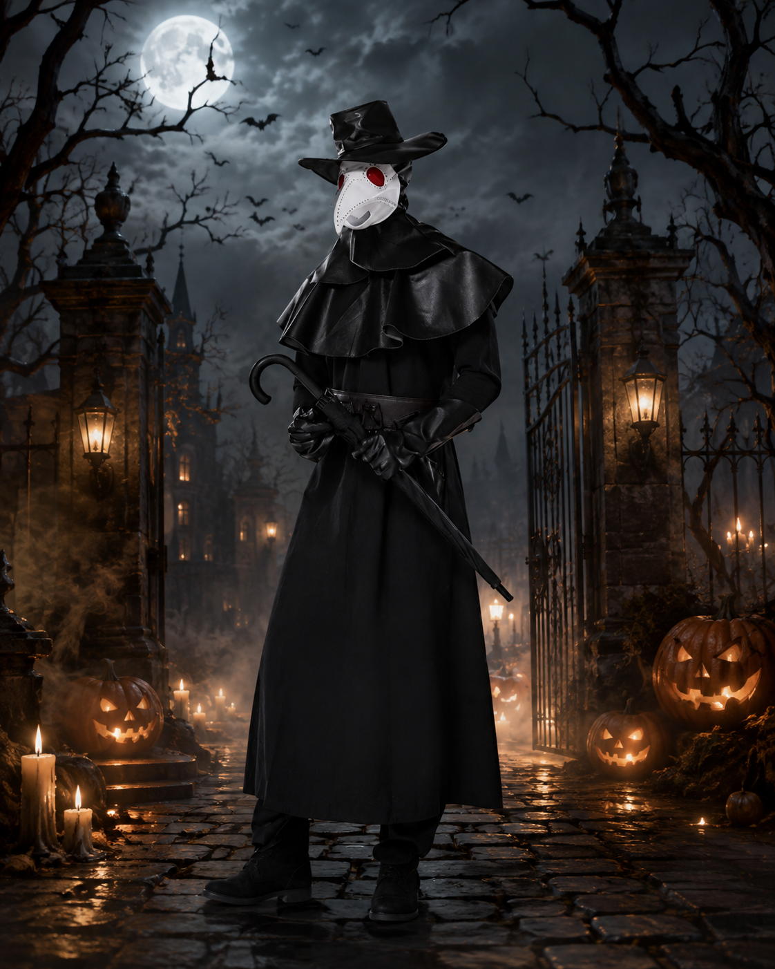 Plague Doctor Costume Set