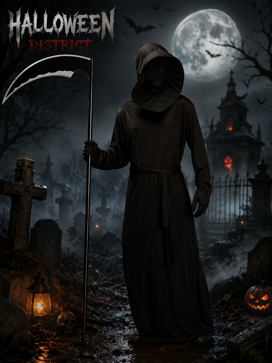 Dark Reaper Hooded Halloween Costume