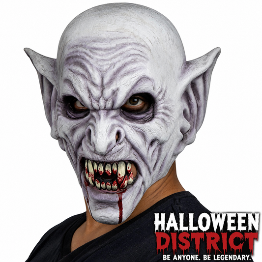 White Vampire Demon Mask