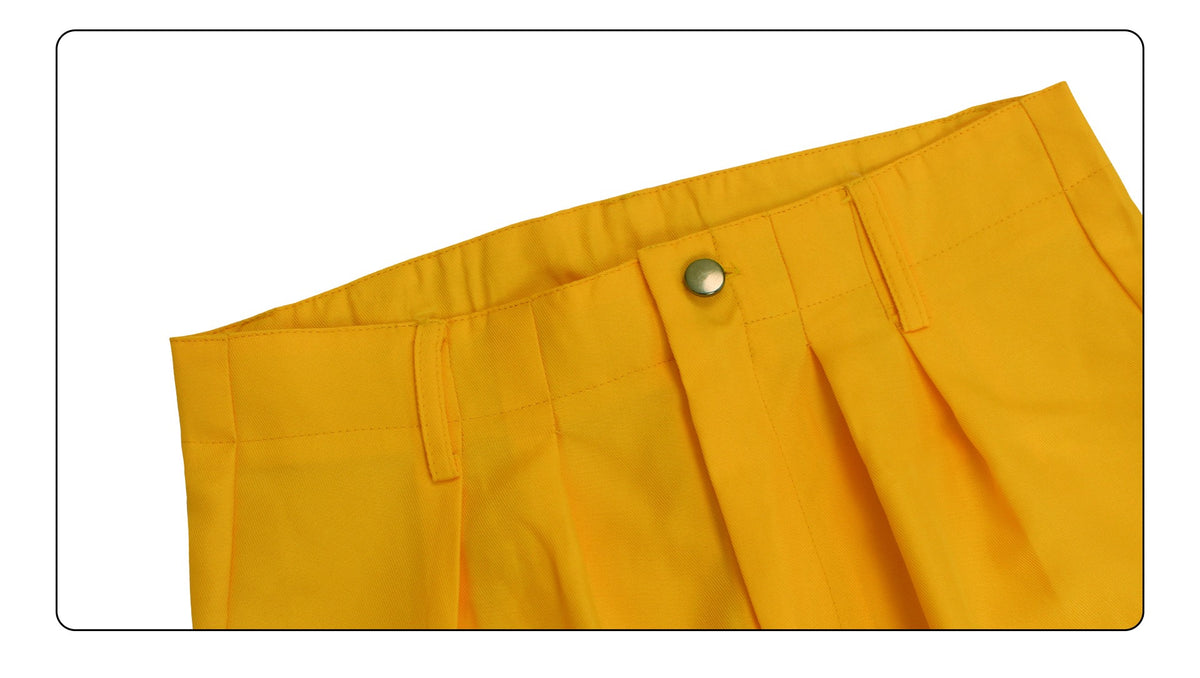 Wild Trickster Yellow Suit Costume – Adult Halloween Set