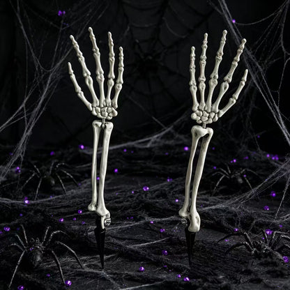 Skeleton Arm Ground Stakes – Halloween Yard Decorations