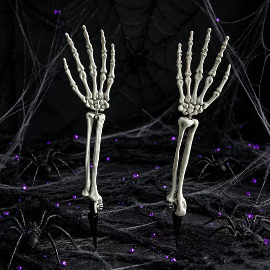 Skeleton Arm Ground Stakes – Halloween Yard Decorations