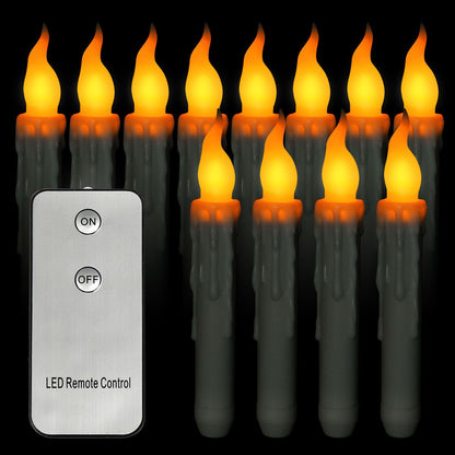 Floating LED Candles with Magic Wand