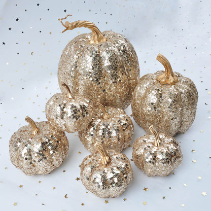 Glitter Pumpkin Set