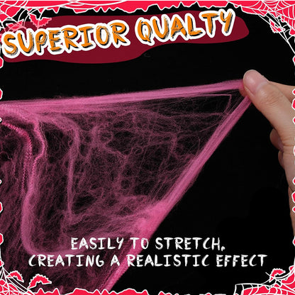 Pink Spider Web