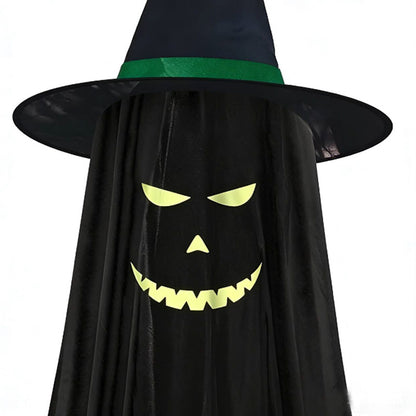 2-Pack 39" Glow-in-the-Dark Hanging Witch Ghosts
