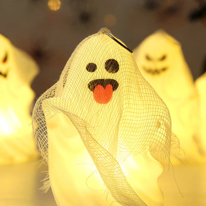 4-Pack Light-Up Mini Ghosts – Halloween Tabletop Decor