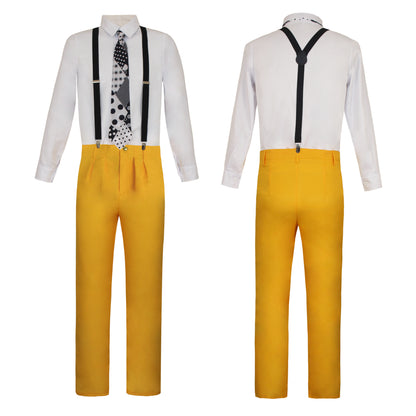 Wild Trickster Yellow Suit Costume – Adult Halloween Set