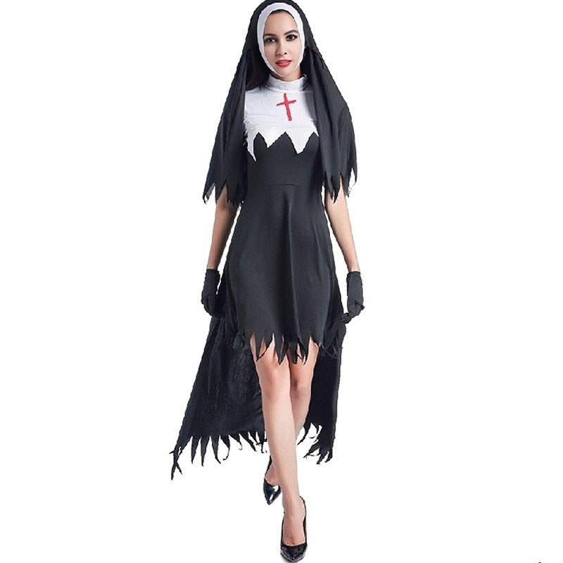 Haunted Nun Costume Set