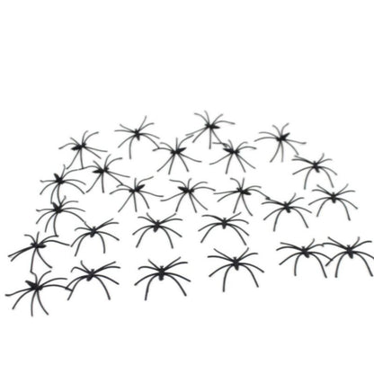 Halloween District™ Giant Spider Web Kit — 200g Web + 60 Spiders