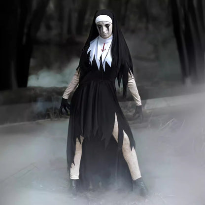 Haunted Nun Costume Set