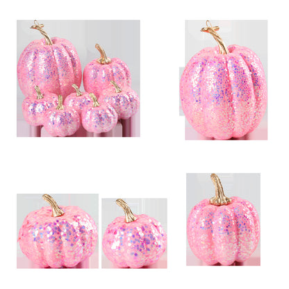 Glitter Pumpkin Set