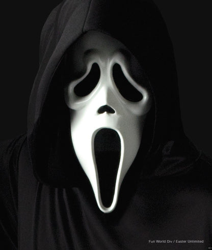 Horror Scream Mask with Hood